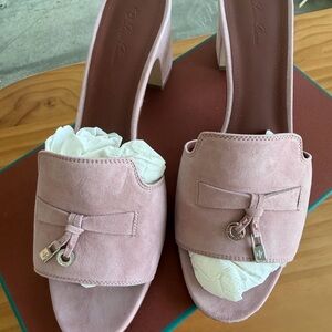 Loro Piana Pink Women's Sandals